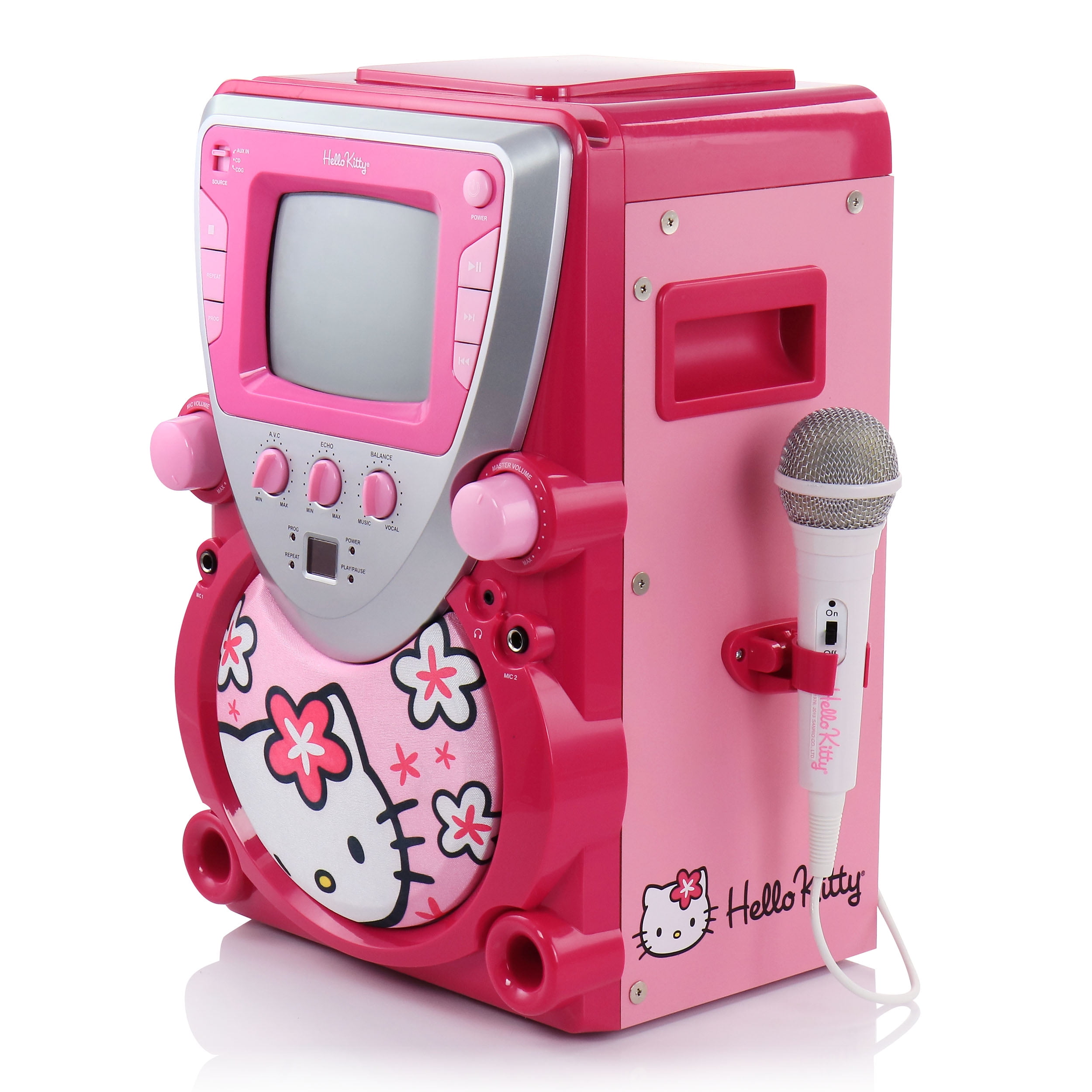 Hello Kitty Karaoke CD player untested Trust