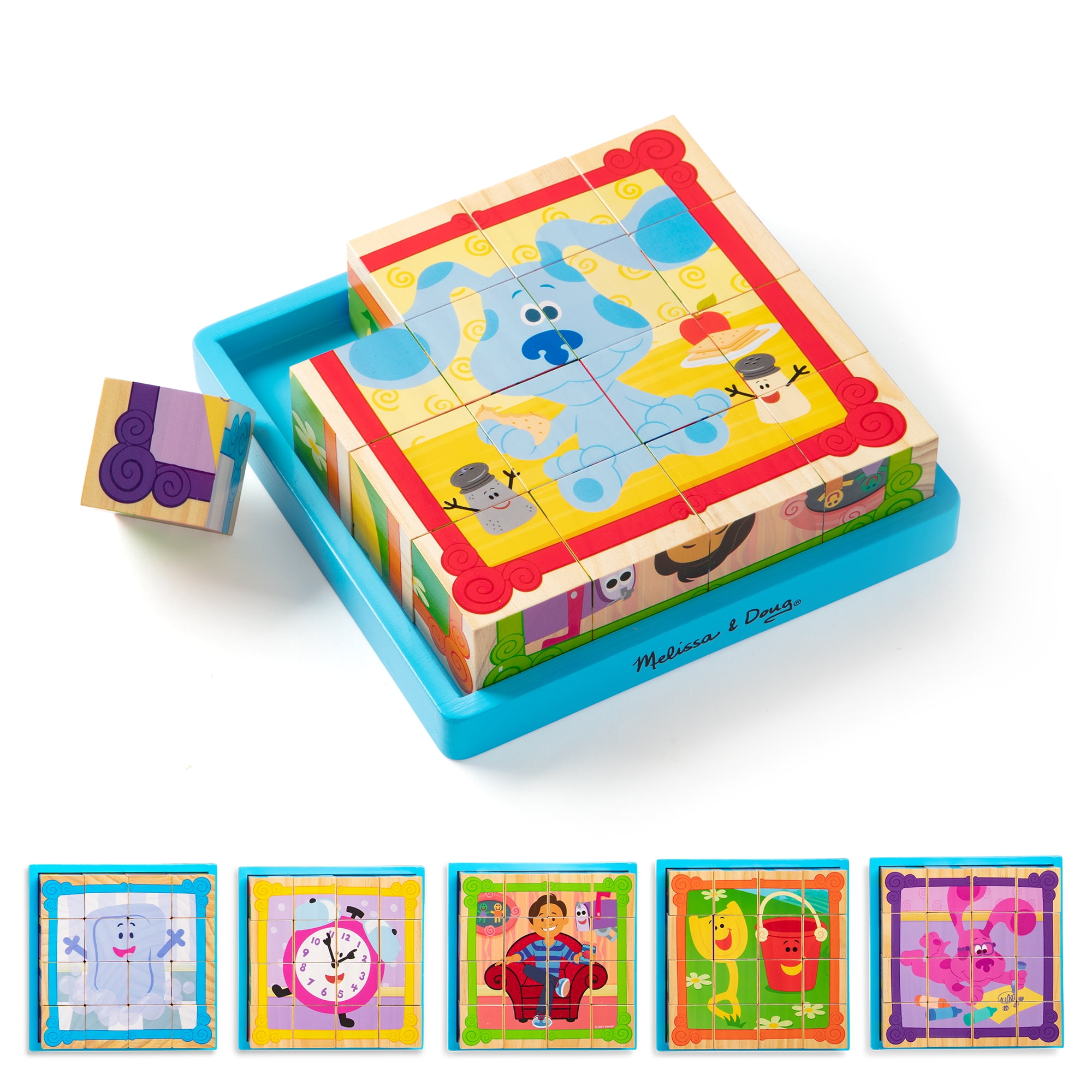 New 3 Jigsaw Board Tray Puzzles 16pc Preschool Peppa Pig Blues Clues Baby Shark 