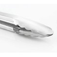 thumbnail image 3 of Premium Stainless Steel Kitchen Tongs, 9-Inch & 12-Inch BBQ Grilling Cooking Locking Food Tongs with Ergonomic Handle, Grey, 3 of 4