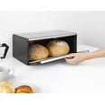 thumbnail image 2 of Brabantia Brilliant Steel Modern Large Capacity Bread Box, 2 of 8