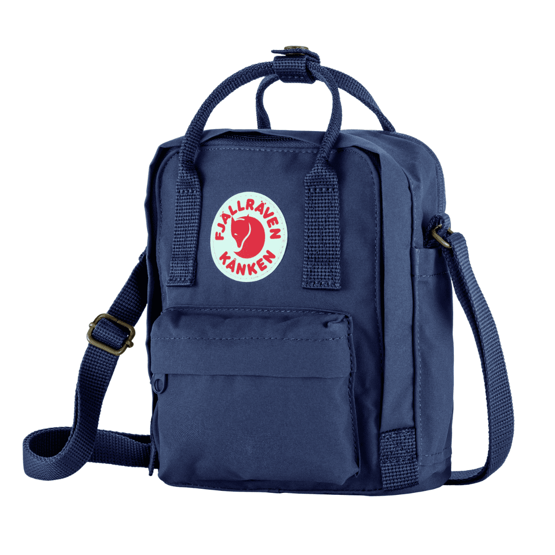 Fjallraven Kanken Sling Crossbody Shoulder Bag For Everyday Use & Travel, Royal Blue Backpack Height 7.8 in, 2.5 L