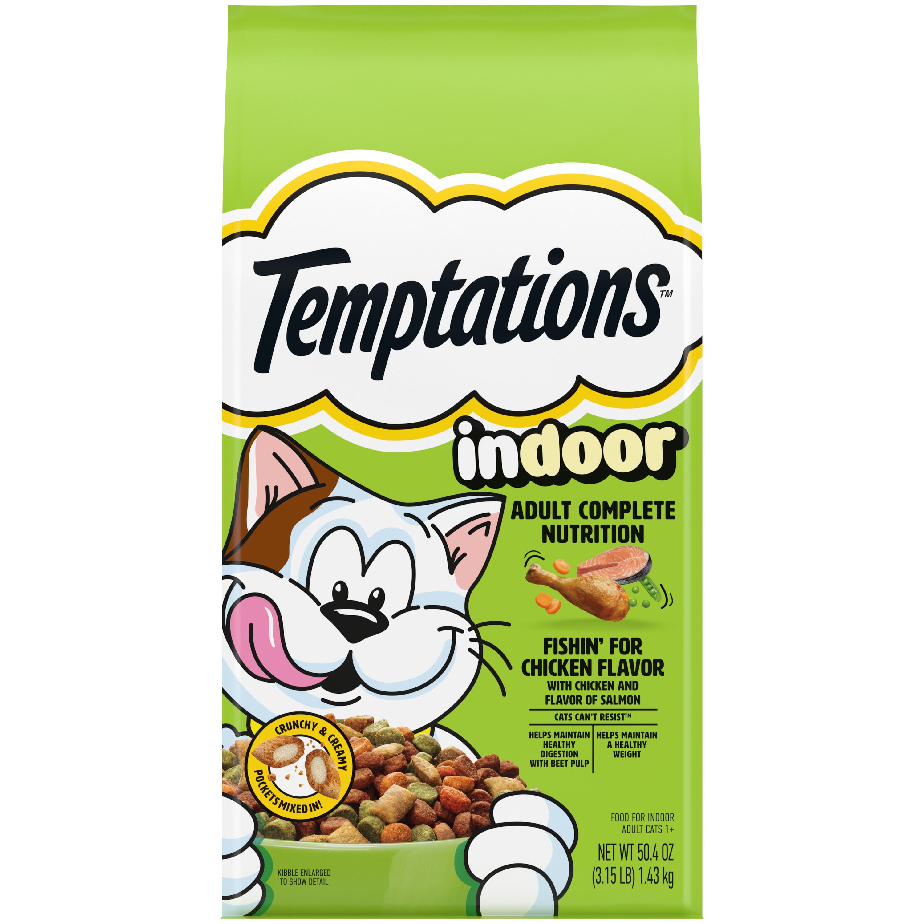Temptations Indoor Dry Cat Food 3.15 Lb Bag