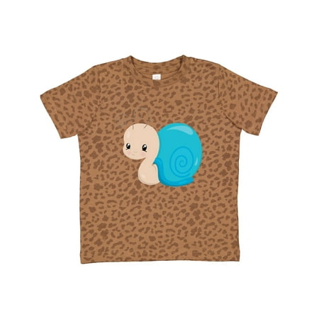 

Inktastic Adorable Blue Snail Gift Toddler Boy or Toddler Girl T-Shirt