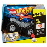 Hot Wheels Monster Jam Rev Tredz Superman Vehicle