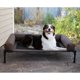 thumbnail image 2 of Cooling Cot Pet Dog Bed, Large, Chocolate/Black Mesh  Breeding Supplies ShopWise Round, 2 of 6