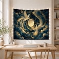 thumbnail image 5 of Golden Moon and Cosmic Portal Tapestry, 5 of 7