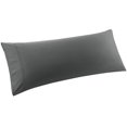 thumbnail image 1 of PiccoCasa Body Pillow Cover 20"x 55" 1PCS with Envelope Closure Dark Gray, 1 of 7