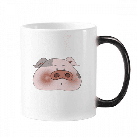 

Loveliness Animation Pigsy Mug Changing Color Cup Morphing Heat Sensitive 12oz