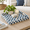 Navy Blue-Rectangular, variant on 16"x12" Capiz Shell Decorative Serving Tray Navy Blue