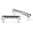 thumbnail image 4 of MasteelfCA Locking Guitar Slot Saddle Bridge for Les Paul, SG, ES Dot, 4 of 7