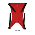 thumbnail image 3 of Ceinture de Transfert Imperméable Contrôle de Contention Prévention Coussin de Position Respirant pour Déplacement Lit Allongé Personnes Âgées Rouge/taille Unique, 3 of 8
