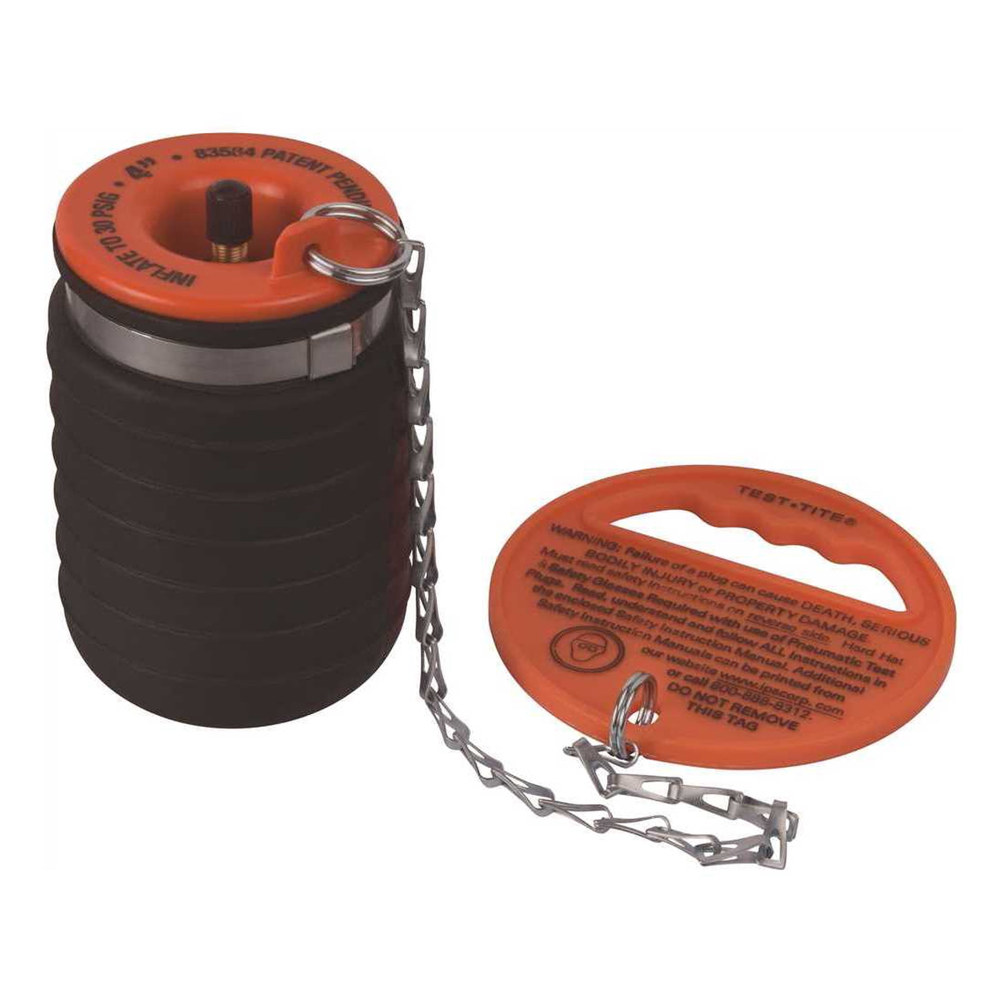Test-Tite Pressure Relief Pneumatic Test Plug 4 83588