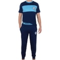 thumbnail image 1 of Manchester City FC Mens Premium Long Pyjama Set, 1 of 6