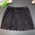 thumbnail image 7 of Hzzsbu False Layers Flexible Extenders Underskirt Adjustable Mini Skirt Shirt Hem Women Slips Lace Shirt(XL), 7 of 7