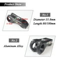 thumbnail image 5 of Jessica 【US Stock 34/44/44-55/44-56mm 1-1/8 Threadless Double Sealed MTB Bearings Lightweight Headset, fit Mountain Bike Road Bicycle Straight Tapered Tube Frame Fork Star Nut Top Cap, 5 of 7