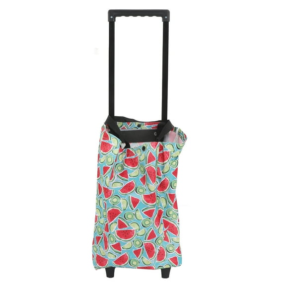 YUMILI Chariot de Courses surdimensionné - Chariot d'épicerie Portable de Grande capacité avec Roues, Chariot de Courses pour Le Camping en Plein air