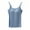 319#Light blue, variant on Medium Impact Wirefree Sports Bras Workout Tank Tops with Removable Pads