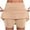 Beige 2, variant on FAIWAD Plus Size Tennis Skorts for Woman Athletic Golf Skorts with Pockets High Waisted Skirts with Inner Shorts