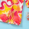 thumbnail image 6 of ATAIKU 18M-7Y Baby Girls One Piece Swimsuit Kids Rash Guard Zipper Bathing Suit UPF 50+ Toddler Sunsuit Swimwear - Starburst, 6 of 10