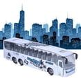 thumbnail image 4 of Juguete de autobús de aleación de simulación, modelo de autobús de aleación fundida a presión, juguete de coche con luz y música para niños, niños y niñas, blanco, 4 of 5