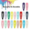 thumbnail image 5 of 120/80/60Pcs Colorful BB Hair Clips for Girls Water Drop Shape Hairpin Princess Barrette Simple Snap Clip Girls Hair Accessories, 5 of 9