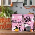 thumbnail image 4 of 12 PCS Cute Halloween Goodie Bags 4 Style Paper Treat Bags for Halloween Party Favor Trick or Treat Gifts Candies Snacks Party Supplies 18 Stickers Included, 4 of 10