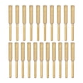 thumbnail image 1 of Unique Bargains 3/16 Inch Diamond Chainsaw Sharpener Sharpening Stone Grinding File, Gold 21 Pcs, 1 of 6
