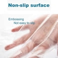 thumbnail image 3 of OUSITAID Valeur 500 Pièces Gants de Protection Jetables en Plastique Sans Latex Transparents Sécurité Personnelle, 3 of 8