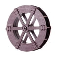 thumbnail image 2 of ZheElen Roue Rotative de Fontaine d'Eau Bricolage Roue d'Eau Modèle de Fontaine Décors de Roue d'Eau, Fontaine Exquise Feng Shui 10 cm, 2 of 6