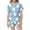 Light Blue_#1, variant on SUXIAN Girls Print Short Sleeve Buttoned Pajama Set with Pockets Comfortable Home Loungewear for Ages 2-13 Girls Pajamas White_#4 8-9 Years