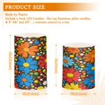 thumbnail image 6 of Yayeee Flameless Candles with Remote Flickering Battery Operated Multi Color Changing, Vibrant Tomatoes, 6 of 7