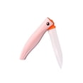thumbnail image 2 of Foldable Ceramic Paring Knife with Ergonomic Handle, Travel-Friendly Folding Fruit & Vegetable Knife for Peeling and Slicing, 2 of 6