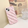 thumbnail image 2 of For iPhone 15 Pro Case Pink Floral Pattern TPU Phone Cover, 2 of 5