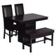 thumbnail image 1 of Comedor Camacho Elegant Jr con 2 Sillas y 1 Banca Chocolate, 1 of 4