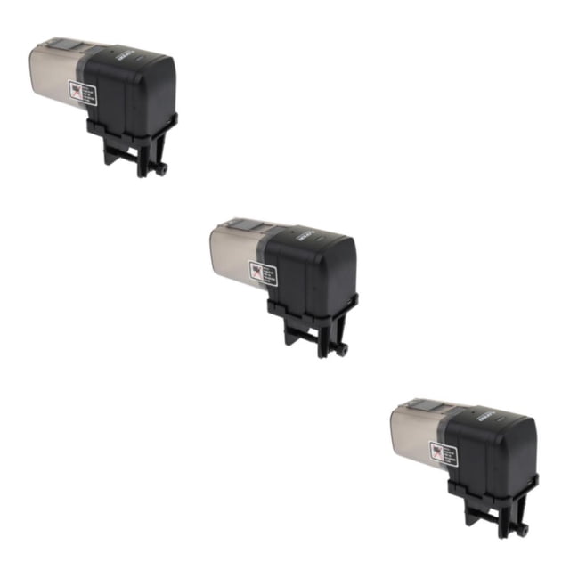 relayinert USB WiFi Remote Control Aquarium Tank Fish Automatic Dispenser Food Feeder Style A 3Set