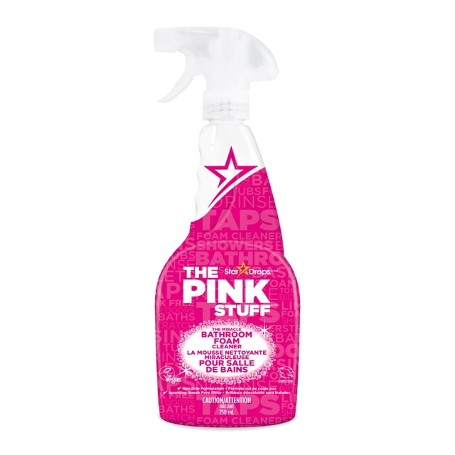 Star Drops The Pink Stuff Le miracle Nettoyant en mousse pour la salle de bain