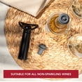 thumbnail image 4 of Wine Saver Vacu Vin Concerto con 4 tapones para aspiradora, color negro, 4 of 7