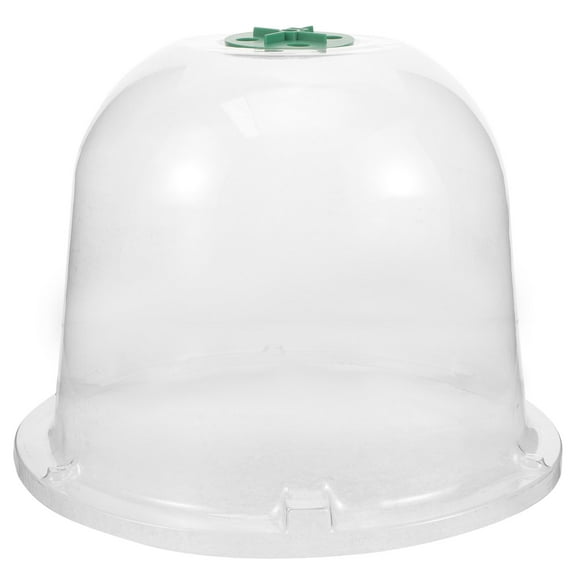 CATIEBYE Garden Cloche Dome Plant Cover Transparent Plastic Protective Greenhouse for Outdoor Plants and