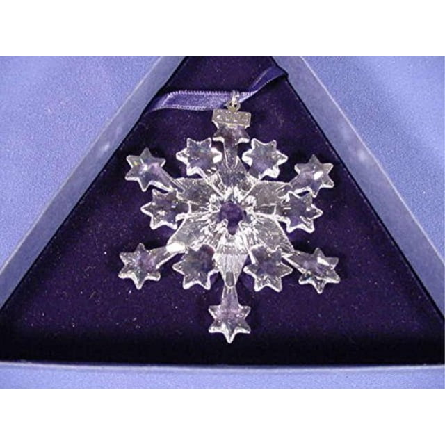 Swarovski 2004 Annual Christmas Snowflake / Star Ornament