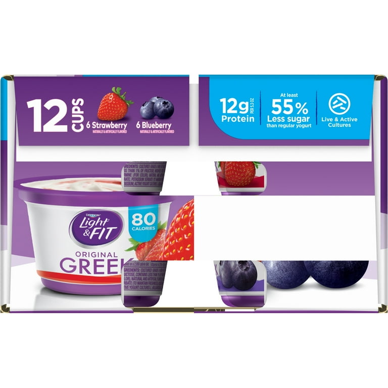 Does Dannon Light And Fit Greek Yogurt Have Live Active Cultures