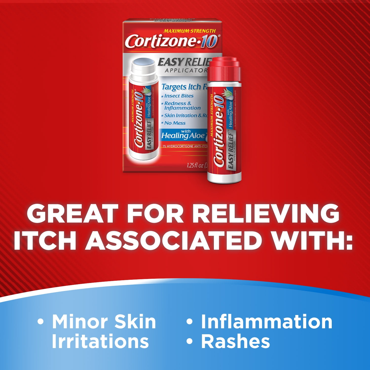 Buy Cortizone 10 Easy Relief Anti Itch (1.25 Oz), Liquid Applicator