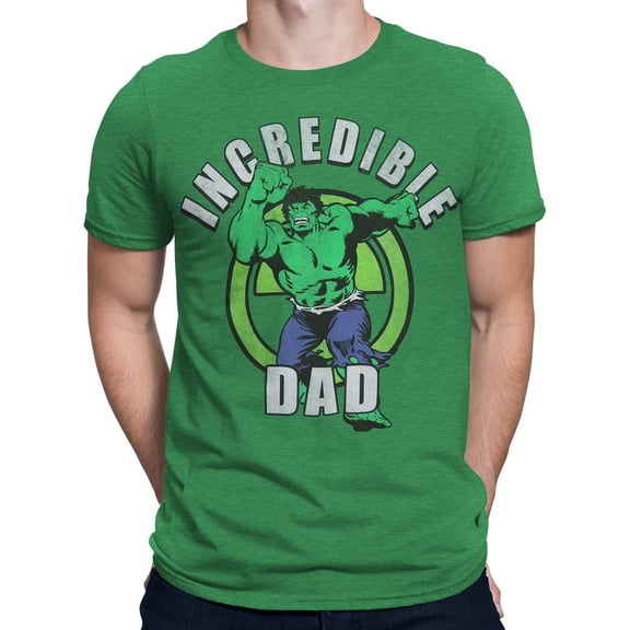 The Hulk Incredible Dad Men's T-Shirt-Medium