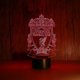 thumbnail image 4 of Luz nocturna LED 3D del Liverpool FC para dormitorio infantil, 4 of 4