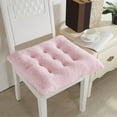 thumbnail image 4 of Hiroekza Premium Lambswool 9-Pin Cushion - Soft, Thickened, Double-Sided Office & Dormitory Chair Pad for Winter Warmth Pink, 4 of 4