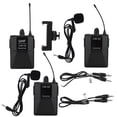 thumbnail image 1 of Micrófono Lavalier inalámbrico Receptor transmisor inalámbrico para entrevistas telefónicas UHF digitales de 16 canales para grabación de alimentos para grabación de música ANGGREK Otros, 1 of 8