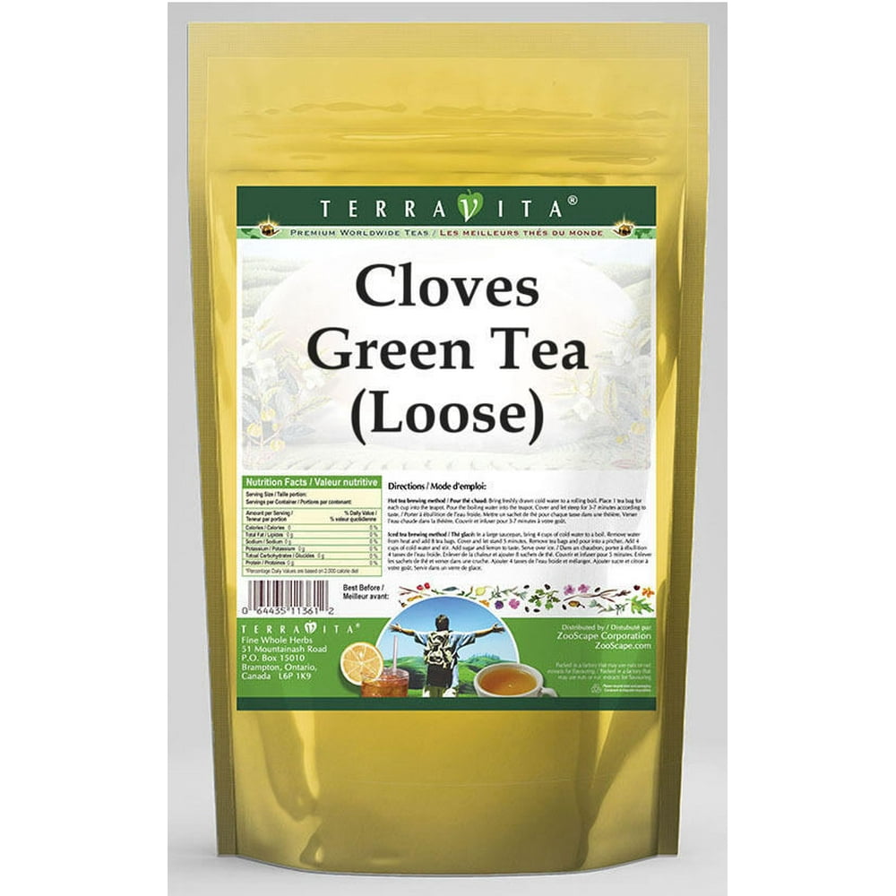 Cloves Green Tea (Loose) (8 oz, Zin 532081) 3Pack