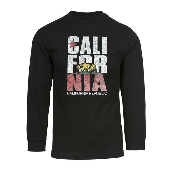 Gravity Threads California Republic Mens Long-Sleeve Shirt - Black - 2X-Large