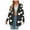 Black, variant on VBARHMQRT Green Cardigan Valentine's Day Heart Knit Cardigan V Neck Button Long Sleeve Mid Length Sweater Coat for Women