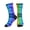 2 Black-2, variant on Women's Men's Glitter Live Colorful Novelty Pattern Crew Athletic Socks