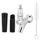 thumbnail image 1 of Dispensador de grifo de cerveza de latón con cubierta antipolvo y cepillo, Kit de accesorios para elaboración de cerveza, 1 of 5